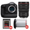 Canon EOS R1 + RF 24-70mm f/2.8 L IS USM + 3 SanDisk 256GB Extreme PRO CFexpress Type B + 3 Canon LP-E19-1