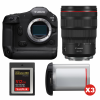 Canon EOS R1 + RF 24-70mm f/2.8 L IS USM + 1 SanDisk 512GB Extreme PRO CFexpress Type B + 3 Canon LP-E19-1