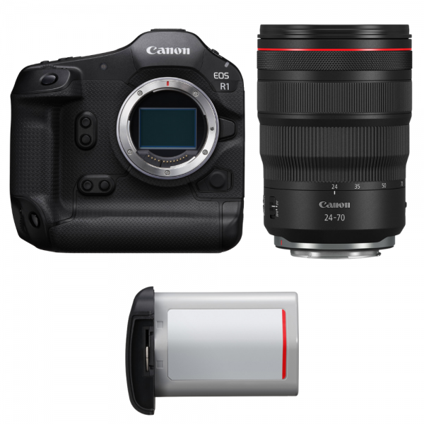 Canon EOS R1 + RF 24-70mm f/2.8 L IS USM + Canon LP-E19-1