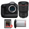 Canon EOS R1 + RF 15-35mm f/2.8 L IS USM + 3 SanDisk 64GB Extreme PRO CFexpress Type B + Canon LP-E19-1