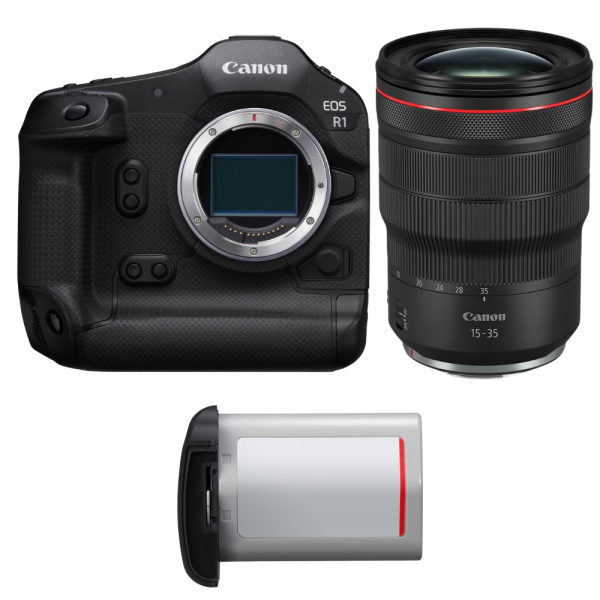 Canon EOS R1 + RF 15-35mm f/2.8 L IS USM + Canon LP-E19-1
