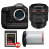Canon EOS R1 + RF 85mm f/1.2 L USM + 3 SanDisk 64GB Extreme PRO CFexpress Type B + Canon LP-E19-1