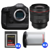 Canon EOS R1 + RF 85mm f/1.2 L USM + 2 SanDisk 128GB Extreme PRO CFexpress Type B + 2 Canon LP-E19-1