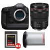 Canon EOS R1 + RF 24-105mm f/4 L IS USM + 3 SanDisk 64GB Extreme PRO CFexpress Type B + Canon LP-E19-1