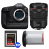 Canon EOS R1 + RF 24-105mm f/4 L IS USM + 2 SanDisk 512GB Extreme PRO CFexpress Type B + Canon LP-E19-1