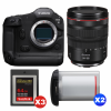 Canon EOS R1 + RF 24-105mm f/4 L IS USM + 3 SanDisk 64GB Extreme PRO CFexpress Type B + 2 Canon LP-E19-1