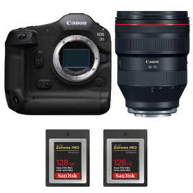 Canon EOS R1 + RF 28-70mm f/2 L USM + 2 SanDisk 128GB Extreme PRO CFexpress Type B-1