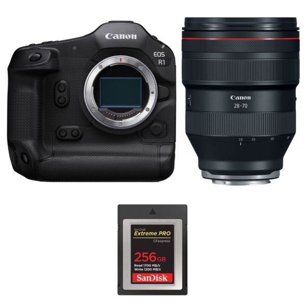 Canon EOS R1 + RF 28-70mm f/2 L USM + 1 SanDisk 256GB Extreme PRO CFexpress Type B-1