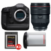 Canon EOS R1 + RF 28-70mm f/2 L USM + 3 SanDisk 256GB Extreme PRO CFexpress Type B + Canon LP-E19-1