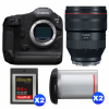Canon EOS R1 + RF 28-70mm f/2 L USM + 2 SanDisk 64GB Extreme PRO CFexpress Type B + 2 Canon LP-E19-1