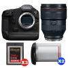 Canon EOS R1 + RF 28-70mm f/2 L USM + 3 SanDisk 256GB Extreme PRO CFexpress Type B + 2 Canon LP-E19-1