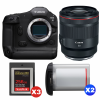Canon EOS R1 + RF 50mm f/1.2 L USM + 3 SanDisk 256GB Extreme PRO CFexpress Type B + 2 Canon LP-E19-1
