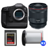 Canon EOS R1 + RF 50mm f/1.2 L USM + 1 SanDisk 512GB Extreme PRO CFexpress Type B + 2 Canon LP-E19-1