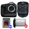 Canon EOS R1 + RF 50mm f/1.2 L USM + 2 SanDisk 512GB Extreme PRO CFexpress Type B + 3 Canon LP-E19-1