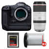 Canon EOS R3 + RF 100-500mm f/4.5-7.1 L IS USM + 1 SanDisk 64GB Extreme PRO CFexpress Type B + 3 Canon LP-E19-1