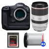 Canon EOS R3 + RF 70-200mm f/2.8 L IS USM + 1 SanDisk 256GB Extreme PRO CFexpress Type B + 2 Canon LP-E19-1