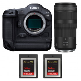 Canon EOS R3 + RF 100-400mm f/5.6-8 IS USM + 2 SanDisk 64GB Extreme PRO CFexpress Type B-1