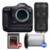 Canon EOS R3 + RF 100-400mm f/5.6-8 IS USM + 3 SanDisk 64GB Extreme PRO CFexpress Type B + 2 Canon LP-E19-1