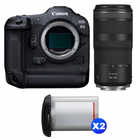 Canon EOS R3 + RF 100-400mm f/5.6-8 IS USM + 2 Canon LP-E19-1