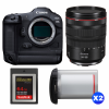 Canon EOS R3 + RF 24-105mm f/4 L IS USM + 1 SanDisk 64GB Extreme PRO CFexpress Type B + 2 Canon LP-E19-1