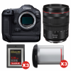 Canon EOS R3 + RF 24-105mm f/4 L IS USM + 3 SanDisk 128GB Extreme PRO CFexpress Type B + 3 Canon LP-E19-1