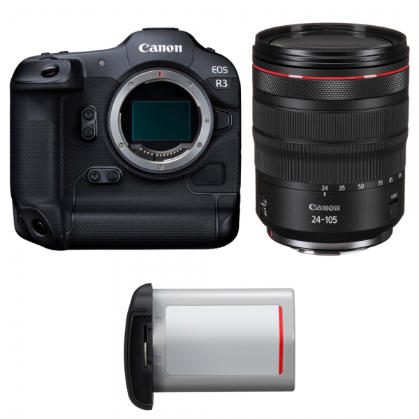 Canon EOS R3 + RF 24-105mm f/4 L IS USM + 1 Canon LP-E19-1
