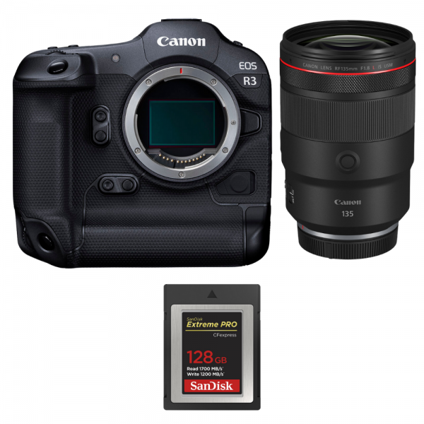 Canon EOS R3 + RF 135mm f/1.8 L IS USM + 1 SanDisk 128GB Extreme PRO CFexpress Type B-1