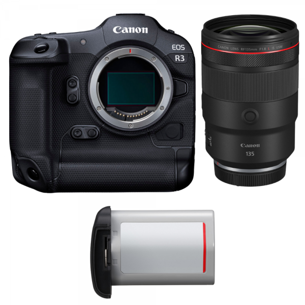 Canon EOS R3 + RF 135mm f/1.8 L IS USM + 1 Canon LP-E19-1
