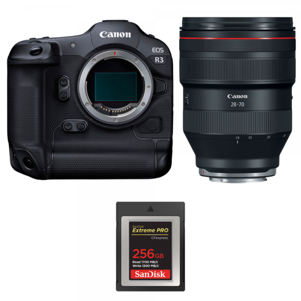 Canon EOS R3 + RF 28-70mm f/2 L USM + 1 SanDisk 256GB Extreme PRO CFexpress Type B-1