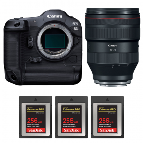 Canon EOS R3 + RF 28-70mm f/2 L USM + 3 SanDisk 256GB Extreme PRO CFexpress Type B-1