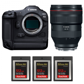 Canon EOS R3 + RF 28-70mm f/2 L USM + 3 SanDisk 512GB Extreme PRO CFexpress Type B-1