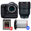 Canon EOS R3 + RF 28-70mm f/2 L USM + 3 SanDisk 64GB Extreme PRO CFexpress Type B + 2 Canon LP-E19-1
