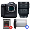 Canon EOS R3 + RF 28-70mm f/2 L USM + 3 SanDisk 128GB Extreme PRO CFexpress Type B + 2 Canon LP-E19-1