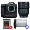 Canon EOS R3 + RF 28-70mm f/2 L USM + 3 SanDisk 256GB Extreme PRO CFexpress Type B + 2 Canon LP-E19-1