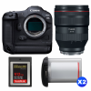 Canon EOS R3 + RF 28-70mm f/2 L USM + 1 SanDisk 512GB Extreme PRO CFexpress Type B + 2 Canon LP-E19-1