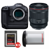 Canon EOS R3 + RF 50mm f/1.2 L USM + 3 SanDisk 256GB Extreme PRO CFexpress Type B + Canon LP-E19-1