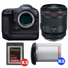 Canon EOS R3 + RF 50mm f/1.2 L USM + 3 SanDisk 64GB Extreme PRO CFexpress Type B + 2 Canon LP-E19-1