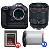 Canon EOS R3 + RF 50mm f/1.2 L USM + 3 SanDisk 128GB Extreme PRO CFexpress Type B + 2 Canon LP-E19-1