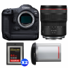 Canon EOS R3 + RF 14-35mm f/4 L IS USM + 2 SanDisk 64GB Extreme PRO CFexpress Type B + Canon LP-E19-1