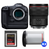 Canon EOS R3 + RF 14-35mm f/4 L IS USM + 1 SanDisk 256GB Extreme PRO CFexpress Type B + 2 Canon LP-E19-1