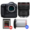 Canon EOS R3 + RF 14-35mm f/4 L IS USM + 3 SanDisk 512GB Extreme PRO CFexpress Type B + 2 Canon LP-E19-1