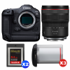 Canon EOS R3 + RF 14-35mm f/4 L IS USM + 2 SanDisk 64GB Extreme PRO CFexpress Type B + 3 Canon LP-E19-1