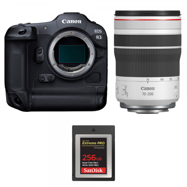 Canon EOS R3 + RF 70-200mm f/4 L IS USM + 1 SanDisk 256GB Extreme PRO CFexpress Type B-1