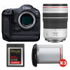 Canon EOS R3 + RF 70-200mm f/4 L IS USM + 1 SanDisk 512GB Extreme PRO CFexpress Type B + 3 Canon LP-E19-1