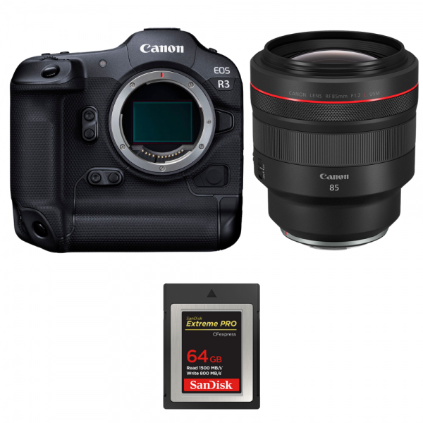 Canon EOS R3 + RF 85mm f/1.2 L USM + 1 SanDisk 64GB Extreme PRO CFexpress Type B-1