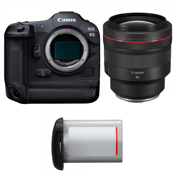 Canon EOS R3 + RF 85mm f/1.2 L USM + 1 Canon LP-E19-1