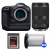 Canon EOS R3 + RF 24-240mm f/4-6.3 IS USM + 1 SanDisk 256GB Extreme PRO CFexpress Type B + 2 Canon LP-E19-1