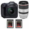 Canon EOS R3 + RF 24-70mm f/2.8 L IS USM + RF 70-200mm f/2.8 L IS USM + 2 SanDisk 512GB Extreme PRO CFexpress Type B-1