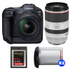 Canon EOS R3 + RF 24-70mm f/2.8 L IS USM + RF 70-200mm f/2.8 L IS USM + 1 SanDisk 64GB Extreme PRO CFexpress Type B + 2 Canon LP