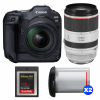 Canon EOS R3 + RF 24-70mm f/2.8 L IS USM + RF 70-200mm f/2.8 L IS USM + 1 SanDisk 128GB Extreme PRO CFexpress Type B + 2 Canon L